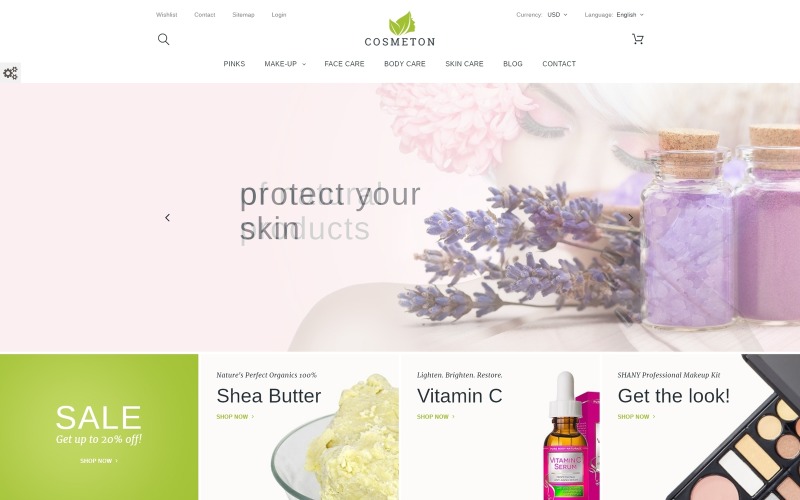 Cosmeton - Skin Care PrestaShop Theme