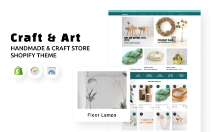 Craft & Art - Handmade & Craft Store Shopify Theme