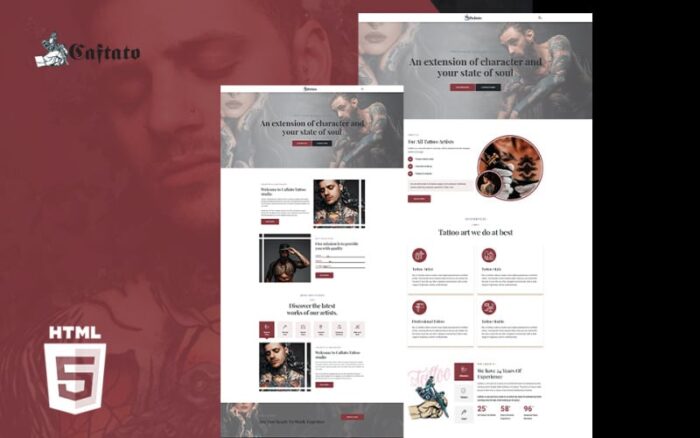 Craftato Art Studio HTML5 Website Template