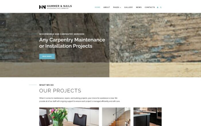 Crafts Responsive Joomla Template