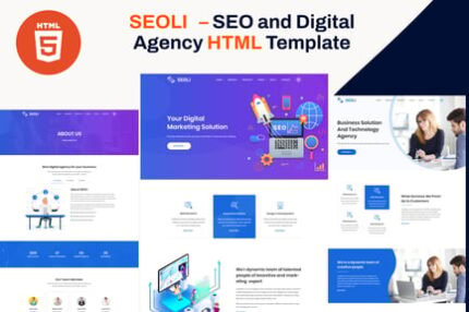 Seoli - SEO and Digital Agency HTML Template