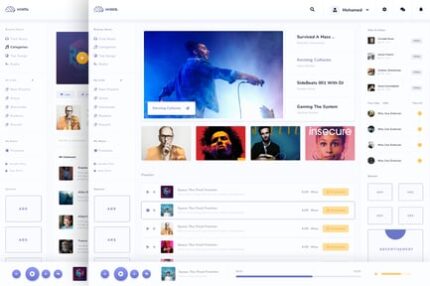 Montu - Admin For Social Music Sharing Platform