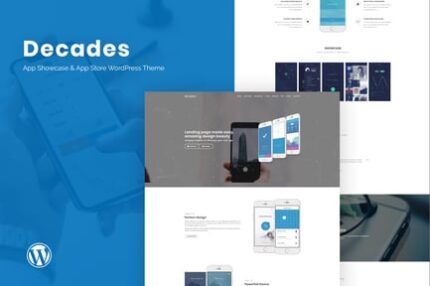 Decades - App Showcase & App Store WordPress Theme