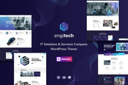 Engitech - IT Solutions & Services WordPress Theme