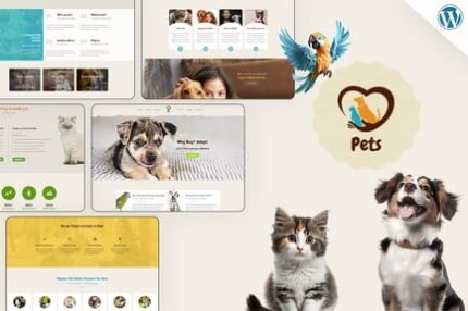 Pet World - Dog Care & Pet Shop WordPress Theme