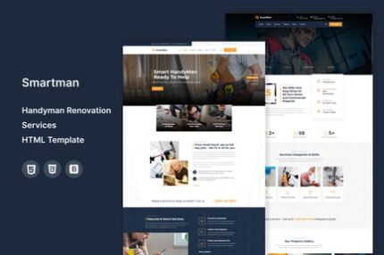 Smartman - Handyman Renovation HTML Template