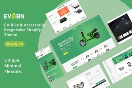 Evobn - EV-Bike & Accessories Responsive Theme