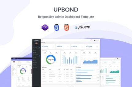 Upbond - Responsive Admin Dashboard Template