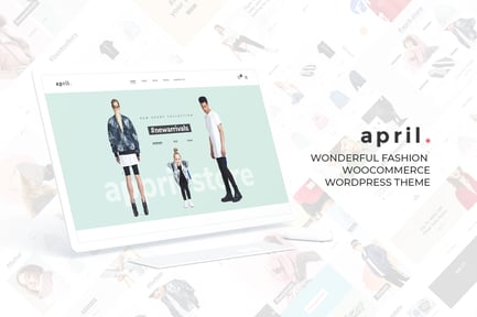 APRIL - Wonderful Fashion WooCommerce WordPress Th