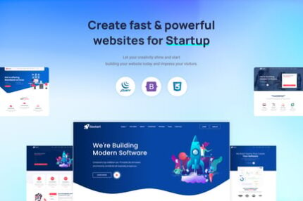 Gostart - Startup Landing Page