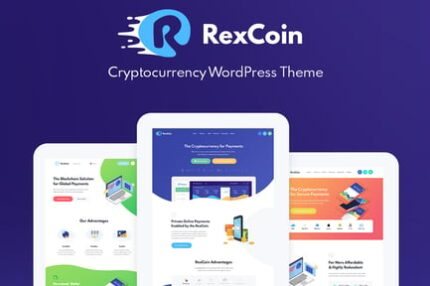 RexCoin - Cryptocurrency & Coin ICO WordPress