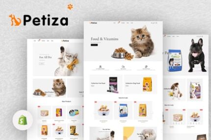 Petiza - Pets Food Shop Responsive Shopify Theme