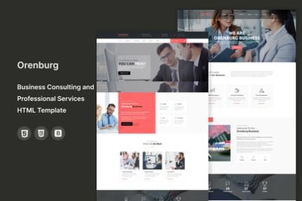 Orenburg -Consulting and Professional HTML Templat