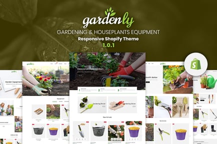 Gardenly | Gardening & Houseplants Shopify Theme