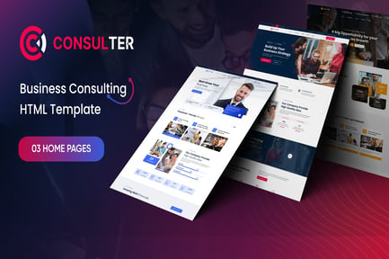 Consulter – Business Consulting HTML Template