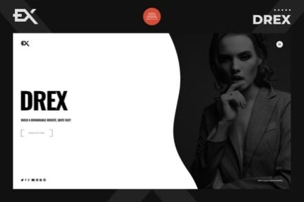 Drex - Photography Portfolio Template