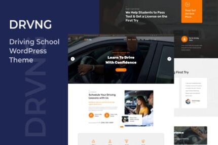 DRVNG - Driving School WordPress Theme