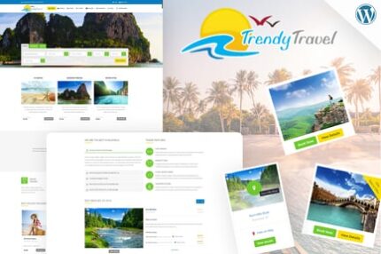 Trendy Travel - WordPress Theme