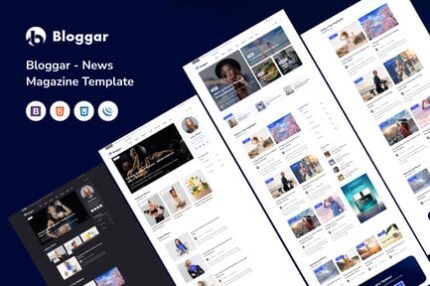 Bloggar - News Magazine Template