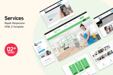 Services - Repair Responsive HTML 5 Template