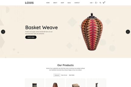 Louis – Handmade & Craft Shopify Theme