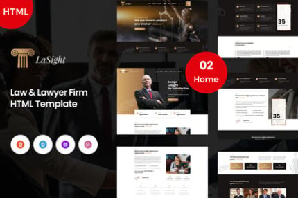 Lawsight - Law & Lawyer Template