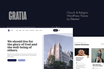 Gratia - Church & Religion WordPress Theme