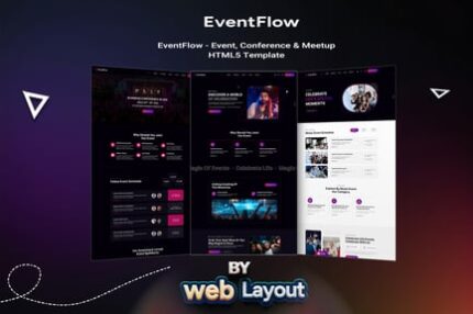 EventFlow - Event & Conference  HTML5 Template