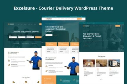 Excelsure - Courier Delivery WordPress Theme