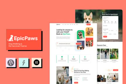 EpicPaws - Dog Walking & Pet Services Theme