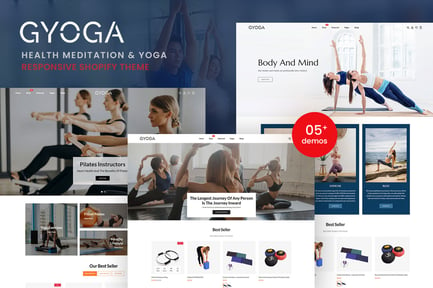 Gyoga - Health Meditation & Yoga Shopify Theme