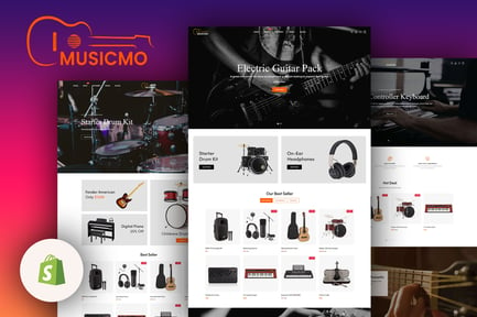 Musicmo - Musical Instruments Shop Shopify Theme