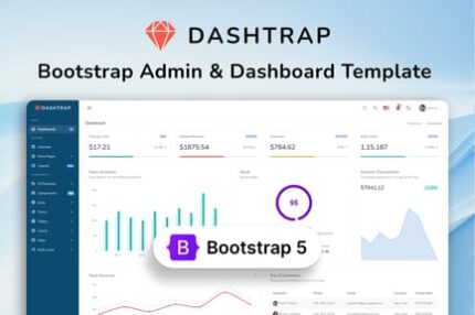 Dashtrap - Bootstrap 5 Admin Dashboard & UI Kits