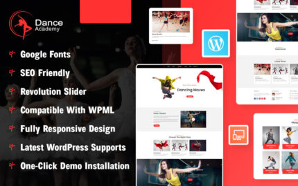 Dance Academy WordPress Theme