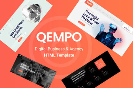 Qempo - Digital Agency Services HTML5 Template