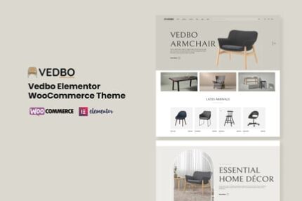 VEDBO - Elementor WooCommerce Theme