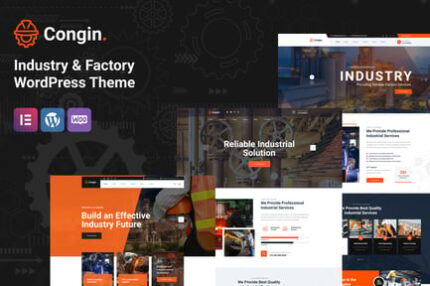 Congin - Industry & Factory WordPress Theme