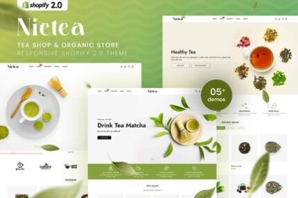 Nietea - Tea Shop & Organic Store Shopify 2.0