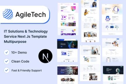 AgileTech - IT Solutions & Technology Next JS