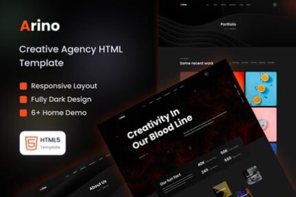 Arino - Creative Agency Template