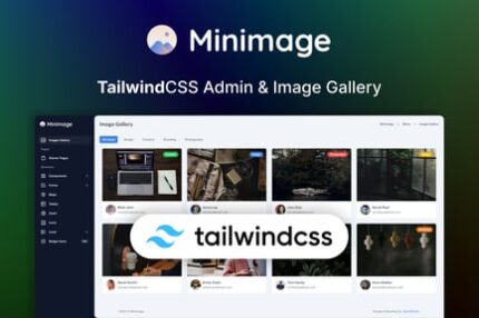 Minimage - Tailwind Admin & Image Gallery