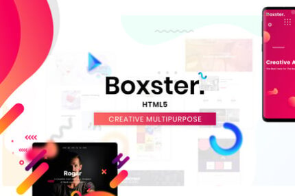 Boxster - Creative Multi-Purpose HTML5 Template