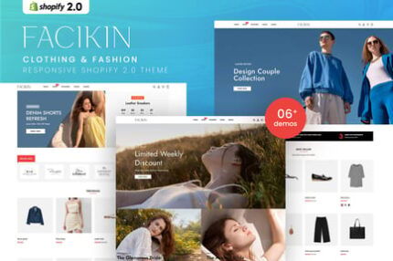 Facikin - Clothing & Fashion Shopify 2.0 Theme