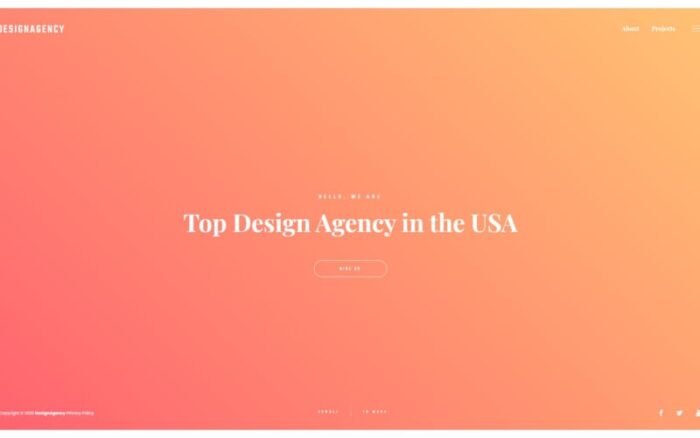 Design Agency Responsive Multipage Website Template