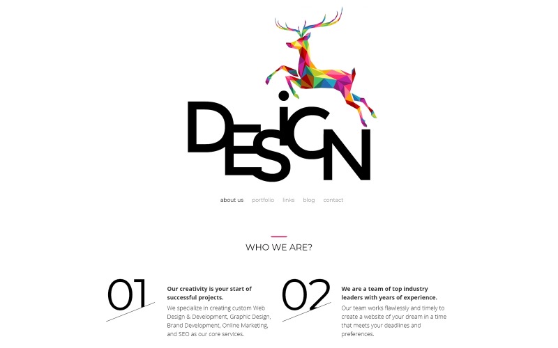 Design - Design Studio Responsive Creative Joomla Template