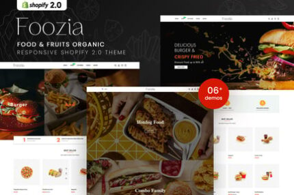 Foozia - Fast Food & Restaurant Shopify 2.0 Theme