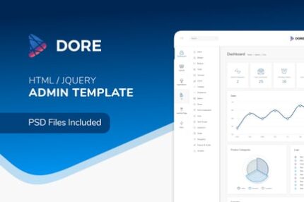 Dore - Html jQuery Admin Template