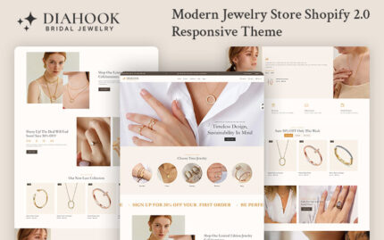 Diahook - Modern Jewelry Store Shopify 2.0 Responsive Theme Shopify Theme