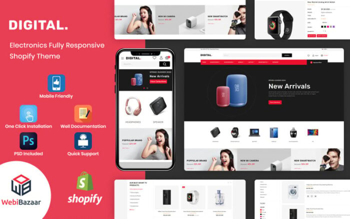 Digital - Multipurpose Electronics Shopify Theme