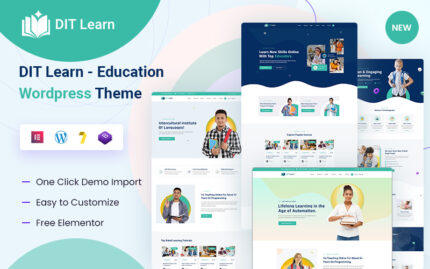 DiT-Learn - Education & Online Courses WordPress Theme